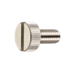 Slotted Knurled Screw