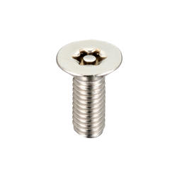 Tamper-Proof Screw, Pin / Countersink 6-Lobe Bolt