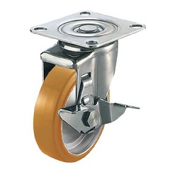 Vulkollan Stainless Steel Casters Swivel