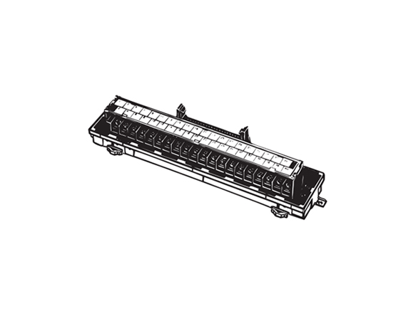 Flat Cable Connector Type (With M3.5 Screw Terminal Block) outline drawing