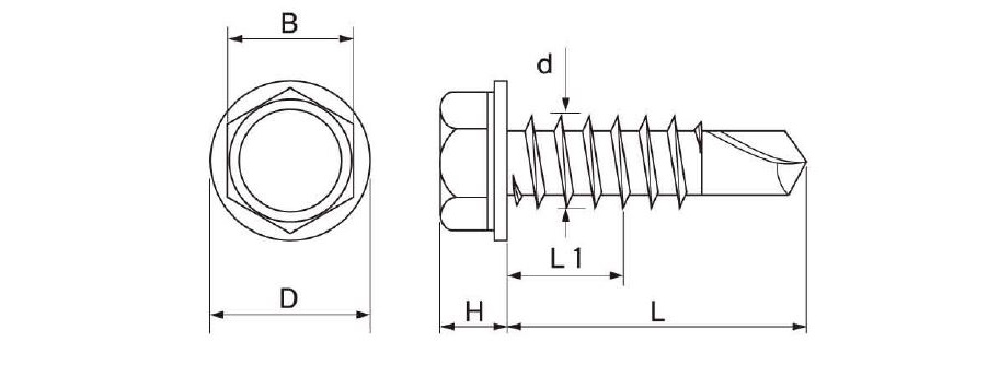 DNH Hex for KM Steel H 