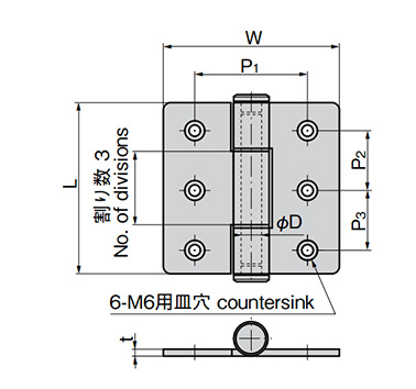 Butt Hinge For Heavy Loads B-1: related images