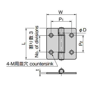 Butt Hinge For Heavy Loads B-1: related images