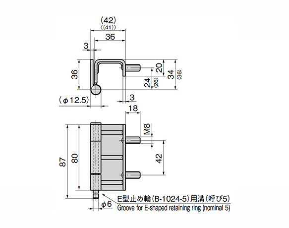 Hinge For Heavy-Duty Use B-63: related images