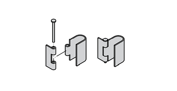 B-48 application example (can be bent for use to suit application.)